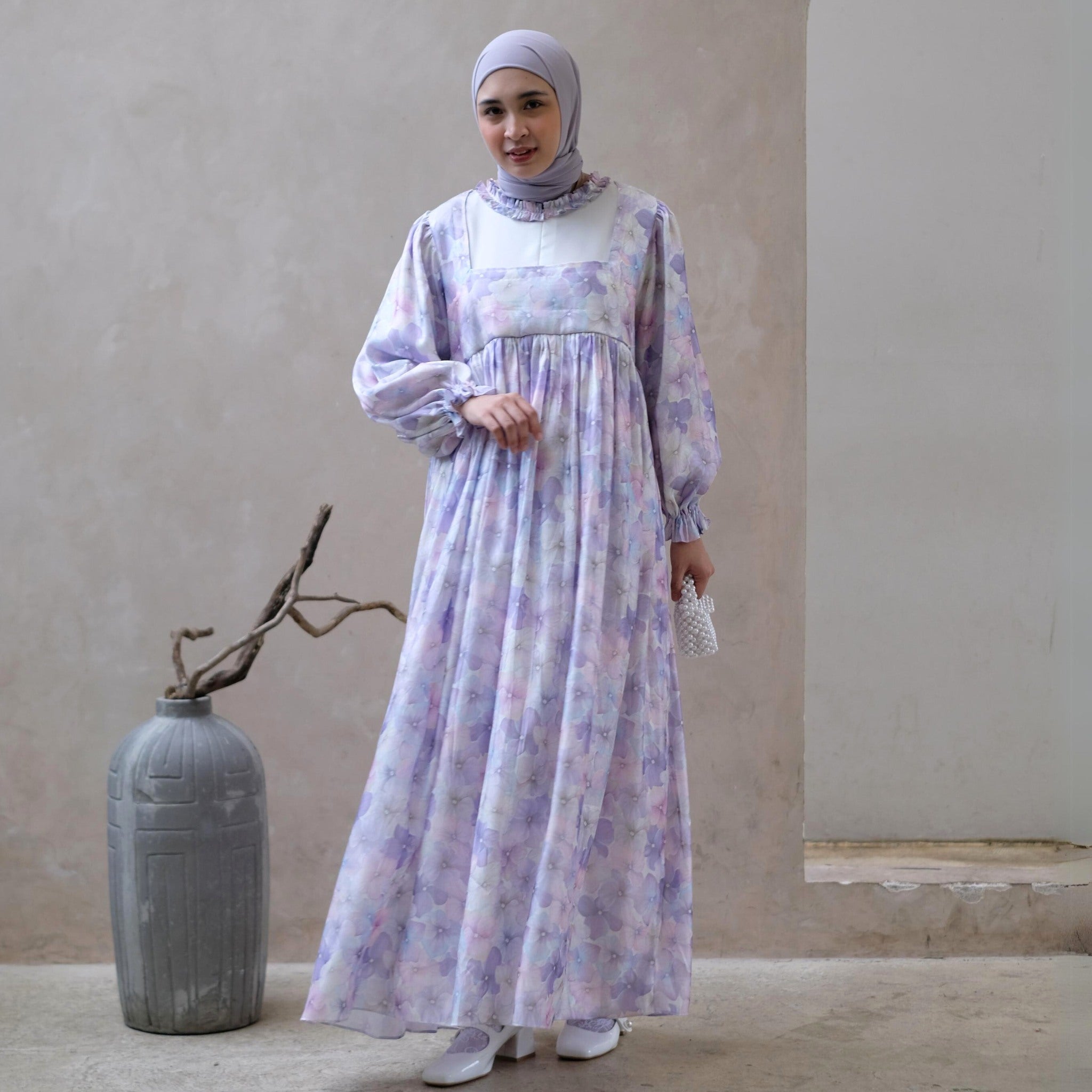 Image of Eclemix Dress Rula | Dress Wanita Baby Doll Vintage